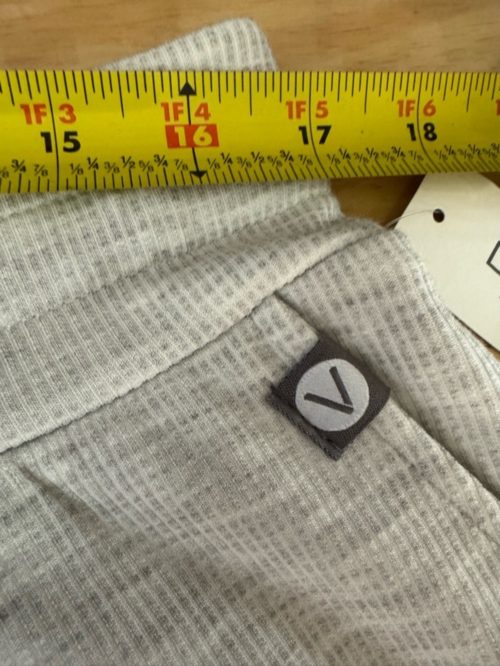 Livi for Lane Bryant Ribbed Journey Short Gray Heather 14/16 - Picture 5 of 13